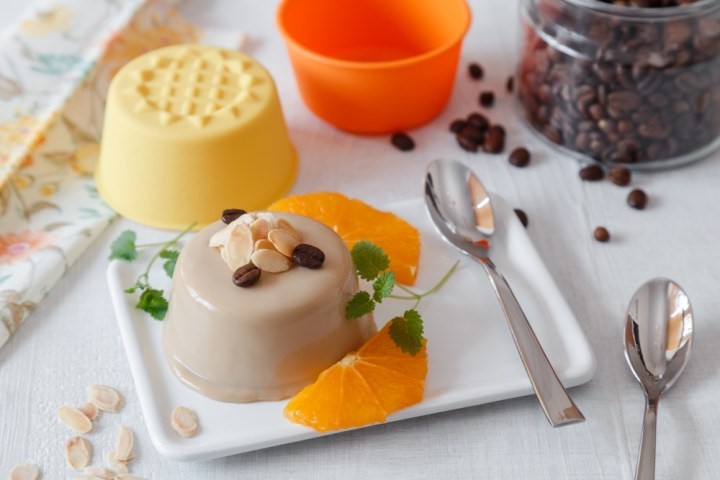 Kávová panna cotta