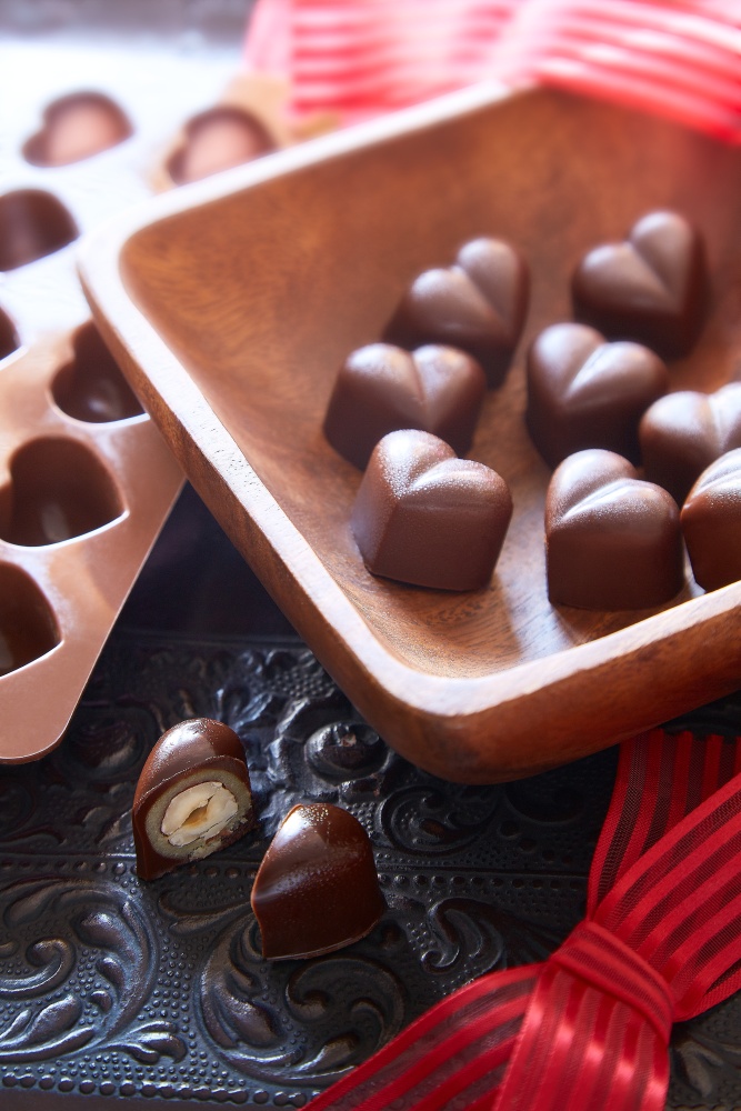 Plnené pralinky k Valentínu2